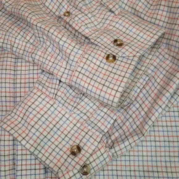 Fjall Raven Mens Plaid Button Down Shirt 2XL XX Large Forest Flannel - Picture 5 of 16